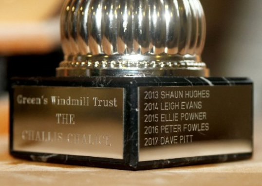 The ‘Challis Chalice’ Marks Volunteer Contribution